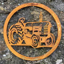 Load image into Gallery viewer, NEW Rustic Metal Tractor Wall Art Sculpture - Bespoke Handmade Gift