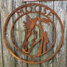 Load image into Gallery viewer, Personalised Rustic Horse Stable Door Name Plate  - Bespoke Handmade Gift