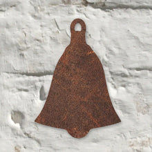 Load image into Gallery viewer, Rustic Metal Christmas Hanging Decorations Bespoke Handmade Gift