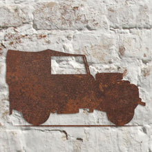 Load image into Gallery viewer, Rustic Metal Land Rover Series One 1 80 Inch Wall Art Sculpture Bespoke Handmade Gift