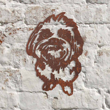 Load image into Gallery viewer, Rustic Metal Shitsu Wall Art Sculpture - Bespoke Handmade Gift