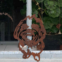 Load image into Gallery viewer, Rustic Metal Shitsu Wall Art Sculpture - Bespoke Handmade Gift