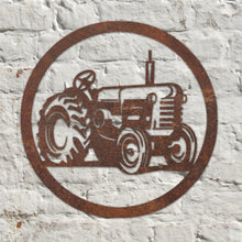 Load image into Gallery viewer, NEW Rustic Metal Tractor Wall Art Sculpture - Bespoke Handmade Gift