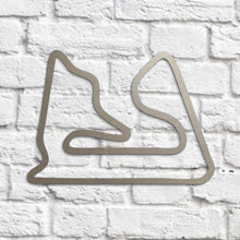 Load image into Gallery viewer, Metal F1 Grand Prix Circuit Wall Art Sculpture Bespoke Handmade Gift
