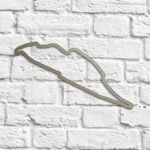 Load image into Gallery viewer, Metal F1 Grand Prix Circuit Wall Art Sculpture Bespoke Handmade Gift