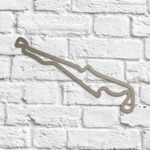 Load image into Gallery viewer, Metal F1 Grand Prix Circuit Wall Art Sculpture Bespoke Handmade Gift