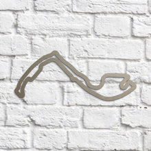Load image into Gallery viewer, Metal F1 Grand Prix Circuit Wall Art Sculpture Bespoke Handmade Gift