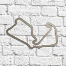 Load image into Gallery viewer, Metal F1 Grand Prix Circuit Wall Art Sculpture Bespoke Handmade Gift
