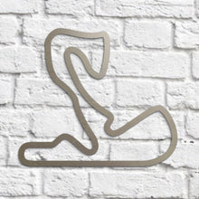 Load image into Gallery viewer, Metal F1 Grand Prix Circuit Wall Art Sculpture Bespoke Handmade Gift